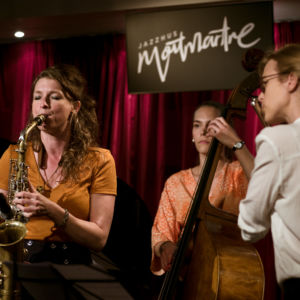 Nicole Johänntgen, Stina Andersdotter, Andrea Sulcova - Nicole Johänntgen - Sisters in Jazz - Jazzhus Montmartre, Copenhagen. Photo: Daniel Bernet