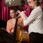 Stina Andersdotter, Andrea Sulcova - Nicole Johänntgen - Sisters in Jazz - Jazzhus Montmartre, Copenhagen. Photo: Daniel Bernet Stina Andersdotter, Andrea Sulcova - Nicole Johänntgen - Sisters in Jazz - Jazzhus Montmartre, Copenhagen. Photo: Daniel Bernet
