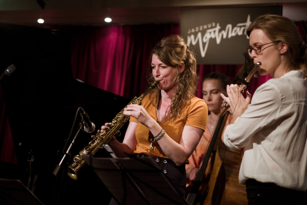 Nicole Johänntgen, Andrea Sulcova - Nicole Johänntgen - Sisters in Jazz - Jazzhus Montmartre, Copenhagen. Photo: Daniel Bernet